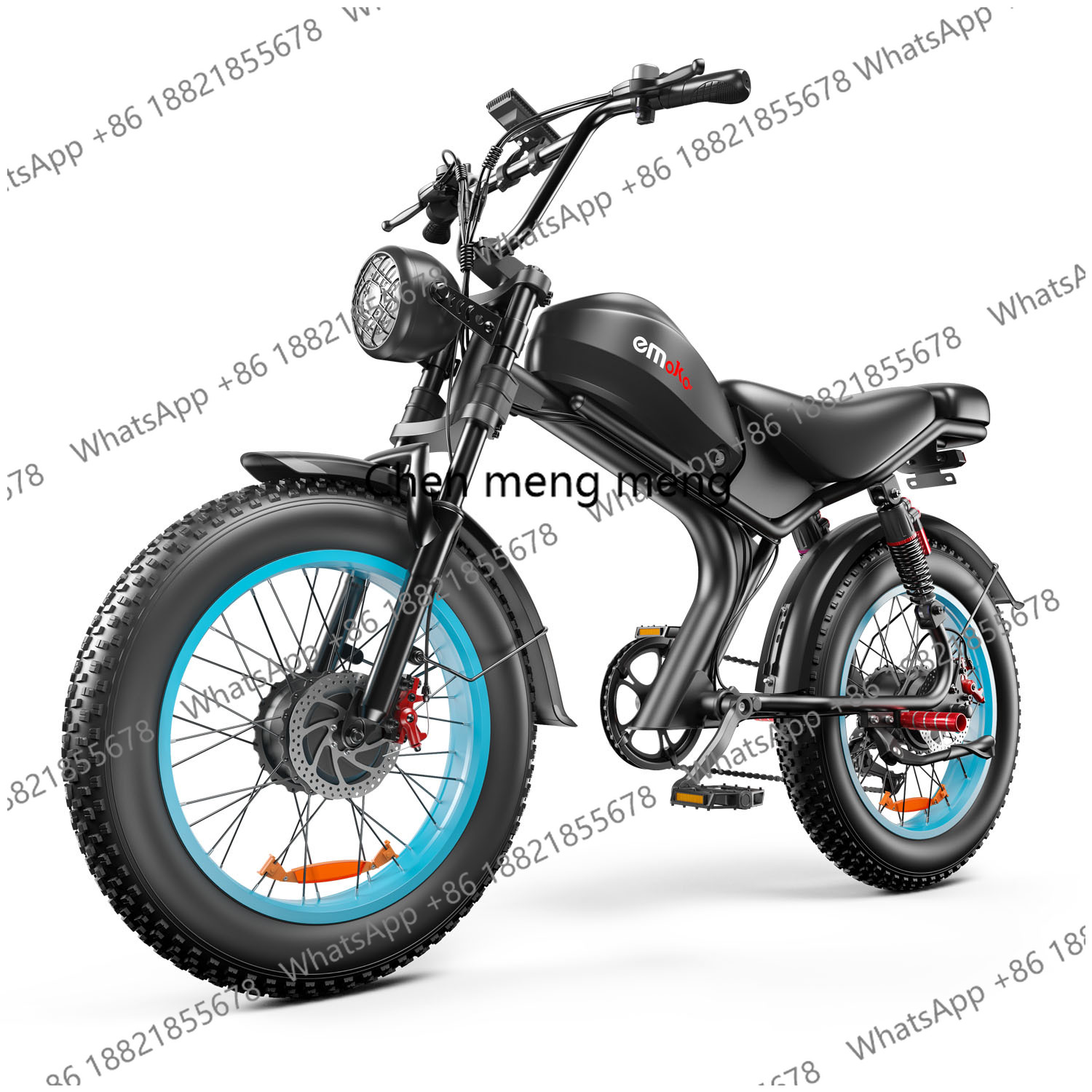 Dual Motor Electric Motorcycle Frame - Sepeda Listrik 20-Inci Motor Tunggal &