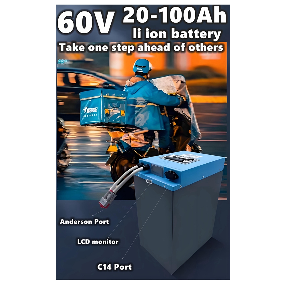 60V 30Ah Electric Scooter Battery - Baterai li-ion skuter HS 60V 30Ah