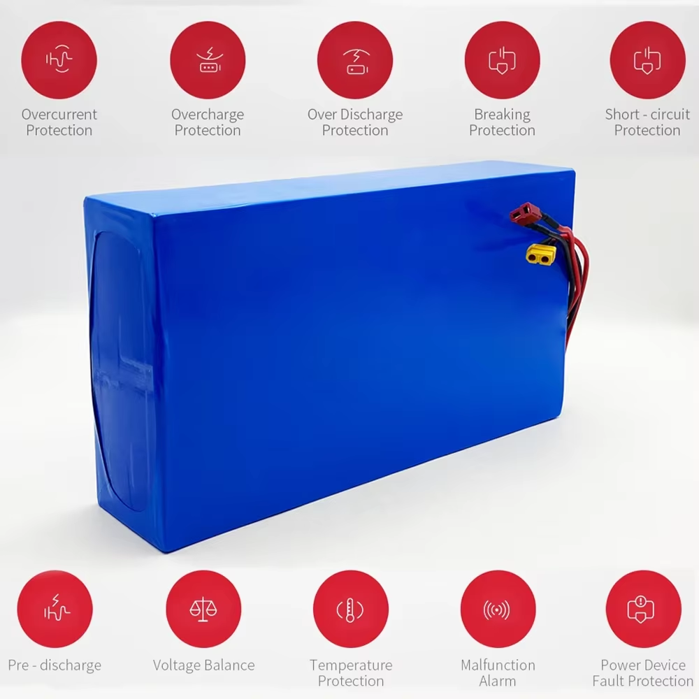 60V 30Ah Electric Scooter Battery - Paket Baterai Lithium-ion 18650 60V 16S8P