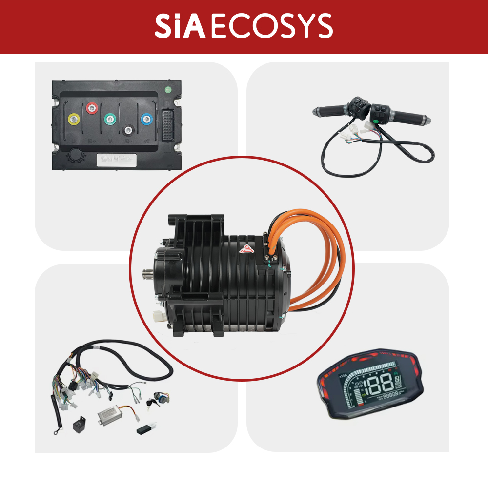 QSMOTOR QS138 3000W V3 70H Kit - Mid Drive Motor Kit 72V 3000W ulasan dan harga