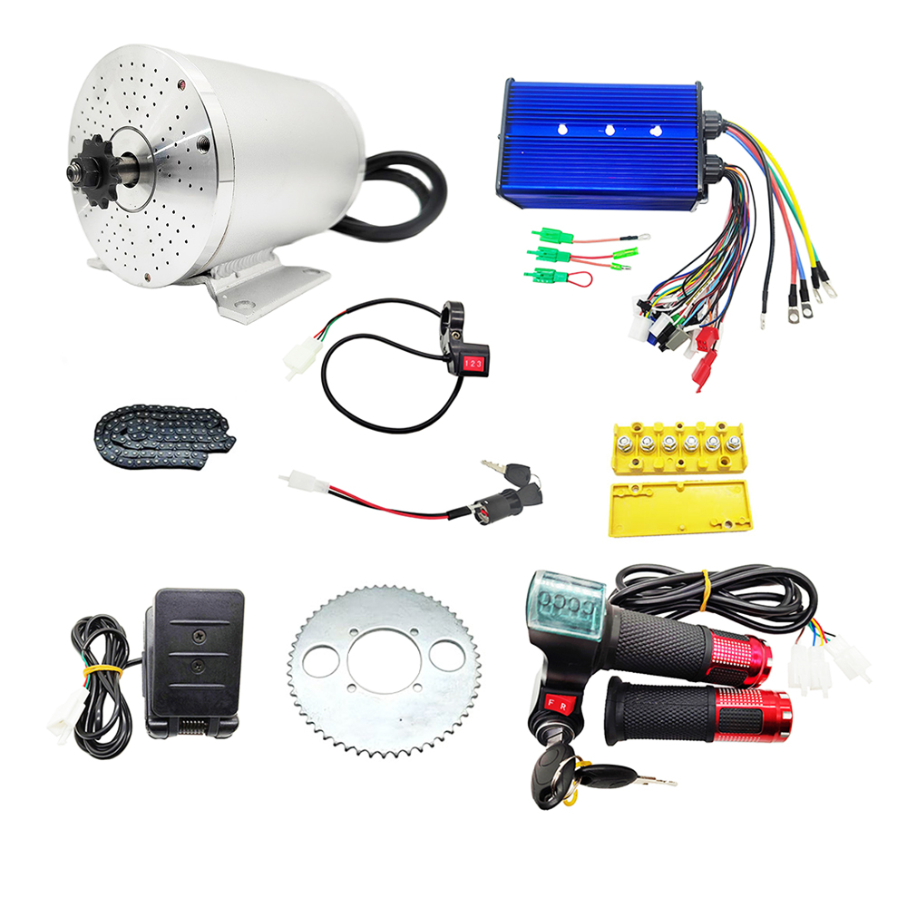 Kit Motor DC Tanpa Sikat Listr - Mid Drive Motor Kit 72V 3000W ulasan dan harga