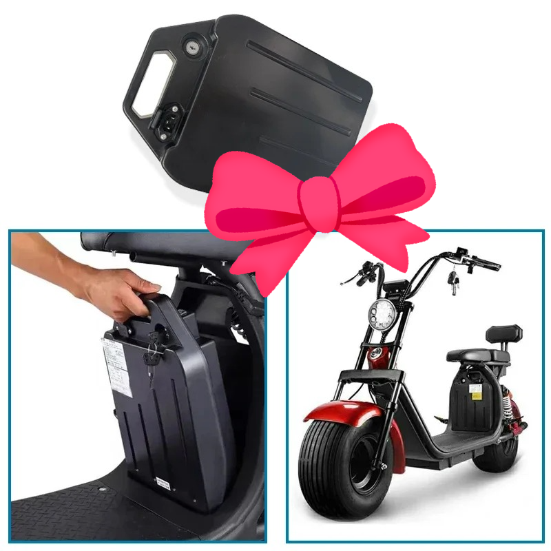 Paket Baterai Li-ion 2000W unt - 60V 30Ah Electric Scooter Battery ulasan dan harga