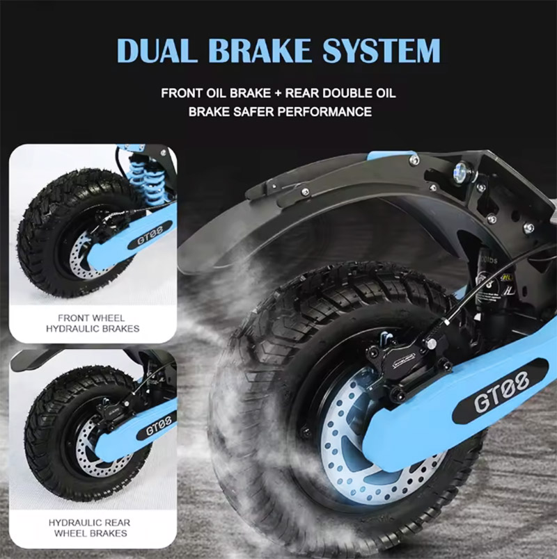 Skuter Listrik Dewasa Arwibon  - 60V 5600W Dual Motor Electric Scooter ulasan dan harga