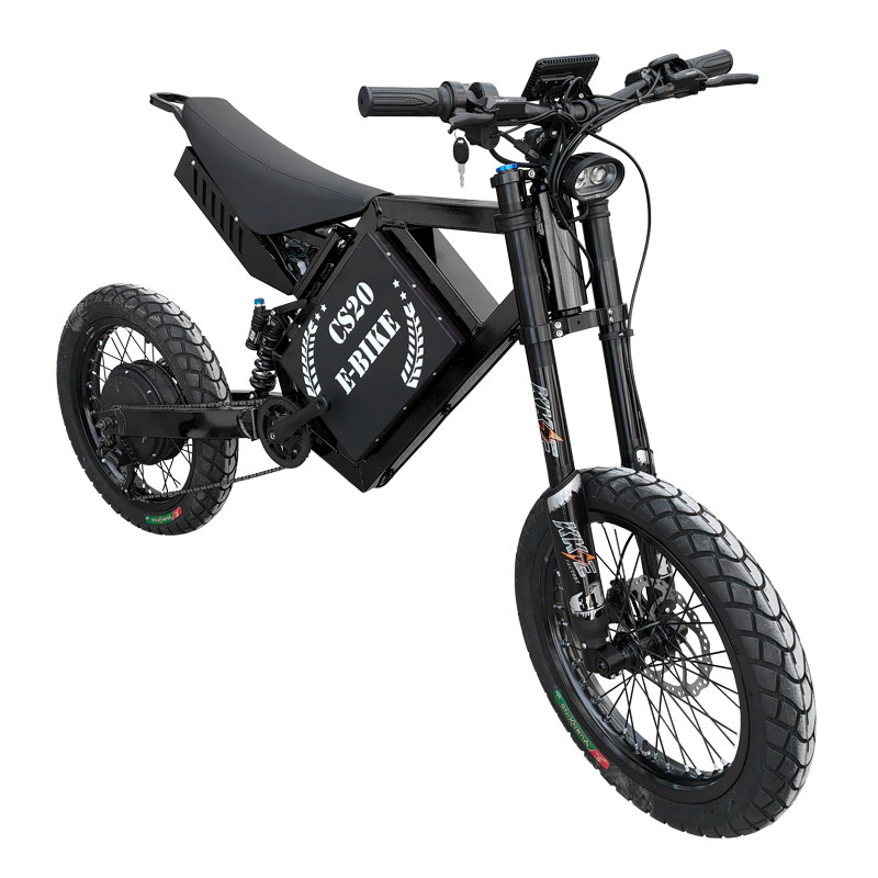 Sepeda Listrik Kota Enduro CS2 - 8000W Stealth Bomber Ebike ulasan dan harga