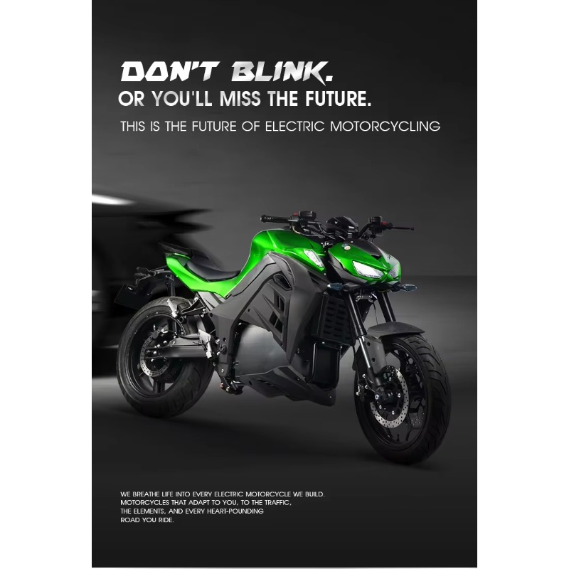 Lvyuan Sepeda Motor Listrik Ba - 72V 5000W Electric Motorcycle ulasan dan harga