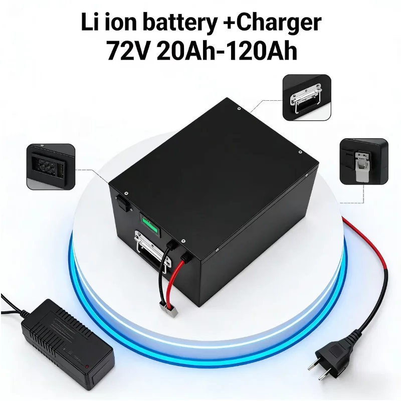 Paket Baterai Lithium Ion 17S  - 60V 30Ah Electric Scooter Battery ulasan dan harga