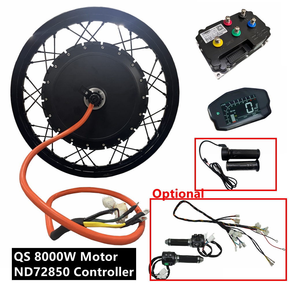 NBpower/QS273 V3 72V 8000W Kit - Qs273 Hub Motor 8000W 72V ulasan dan harga