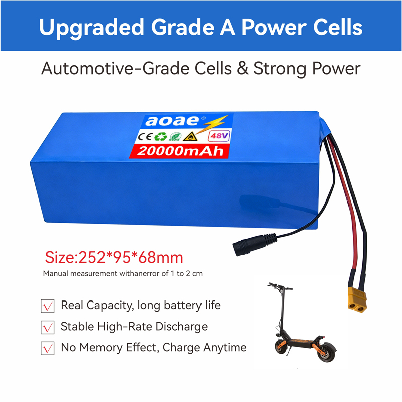 Baterai Skuter Listrik 48V 13S - 60V 30Ah Electric Scooter Battery ulasan dan harga